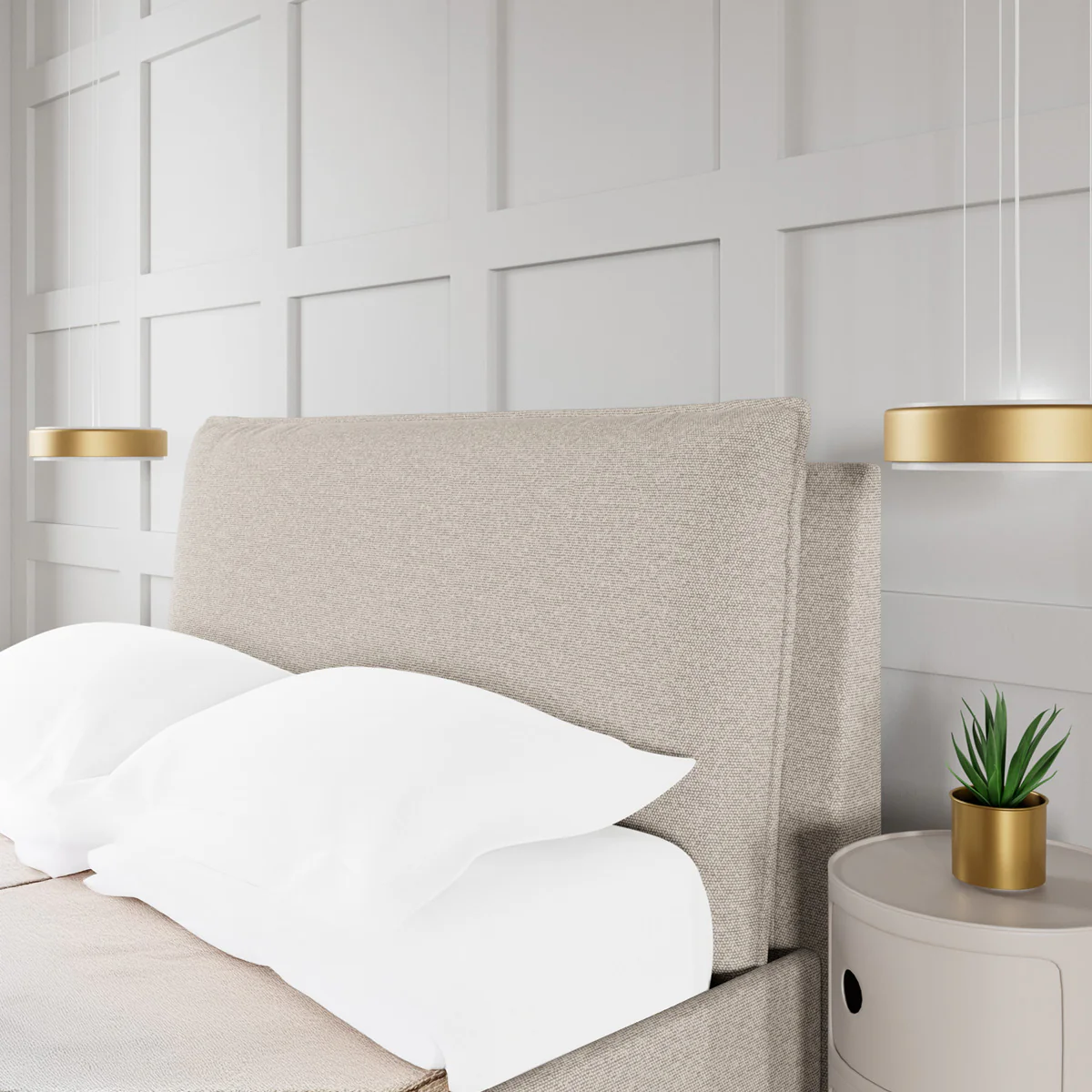 Pillowback Bed